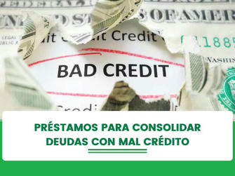 Cómo encontrar opciones de préstamo con un historial crediticio deficiente
